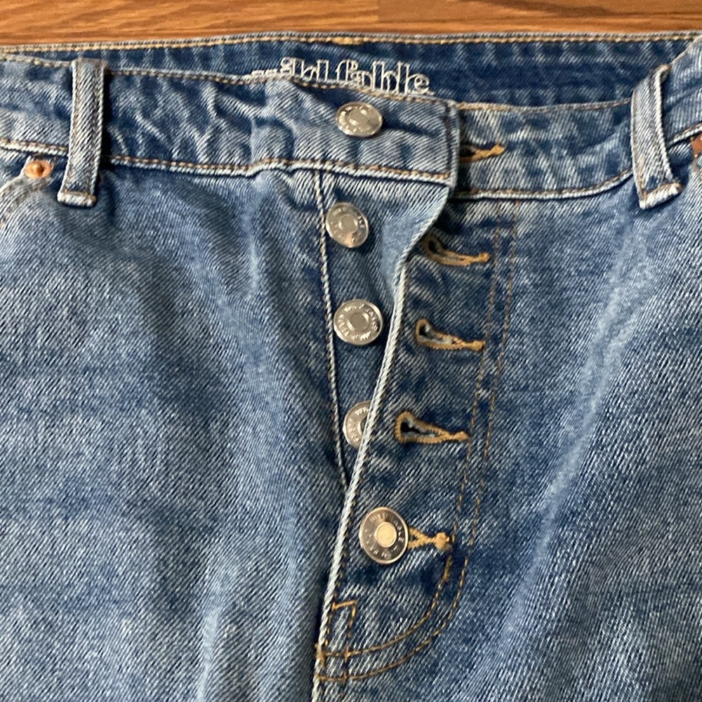 Wild Fable distressed jeans! High rise straight ankle size 14 - Picture 5 of 8